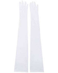 Длинные перчатки с логотипом Mm6 maison margiela