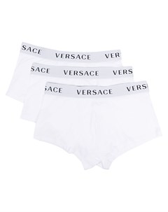 Комплект их трех боксеров с логотипом Versace