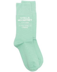 Носки вязки интарсия с логотипом Stella mccartney