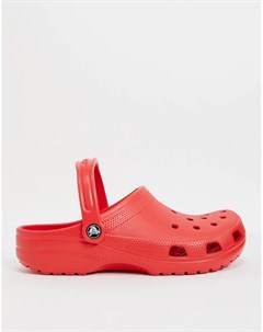 Красные сандалии Crocs