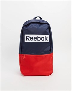 Сине красный рюкзак с логотипом Linear Reebok