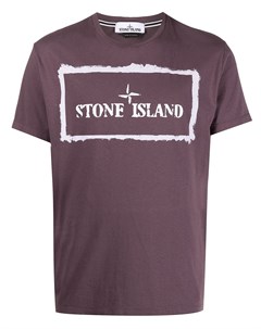 Футболка с короткими рукавами и логотипом Stone island
