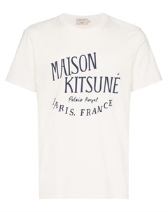 Футболка с логотипом Maison kitsuné