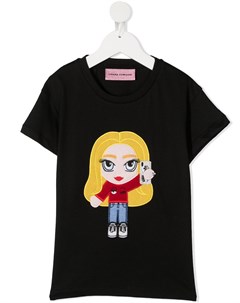 Футболка с принтом Chiara ferragni kids