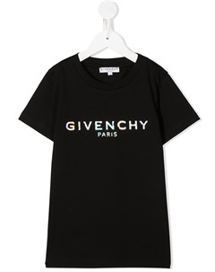 Футболка с круглым вырезом и логотипом Givenchy kids