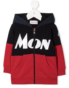 Куртка с капюшоном и логотипом Moncler enfant