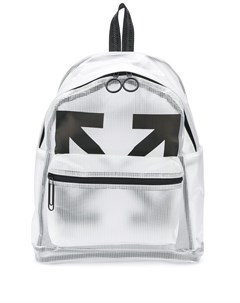 Сетчатый рюкзак с логотипом Arrows Off-white