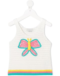 Вязаный топ с принтом Stella mccartney kids