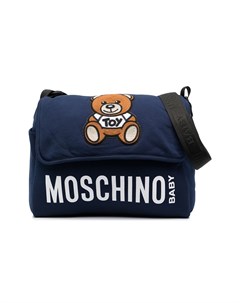 Пеленальная сумка Teddy Bear с логотипом Moschino kids