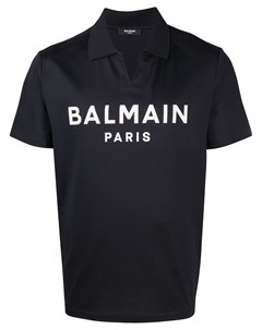 Рубашка поло с логотипом Balmain