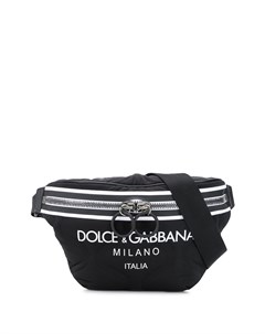 Поясная сумка с логотипом Dolce&gabbana