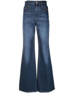 Расклешенные джинсы с завышенной талией Chloe