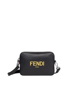 Сумка на плечо с тисненым логотипом Fendi