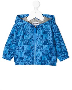 Бомбер с монограммой Moschino kids