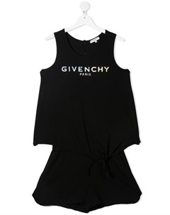 Комбинезон без рукавов с логотипом Givenchy kids