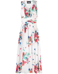 Платье миди с цветочным принтом Boutique moschino
