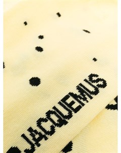 Носки вязки интарсия с логотипом Jacquemus
