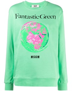 Толстовка Fantastic Green Msgm