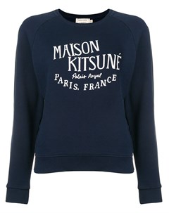 Толстовка с вышитым логотипом Maison kitsuné