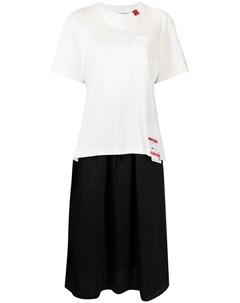 Многослойное платье футболка Maison mihara yasuhiro