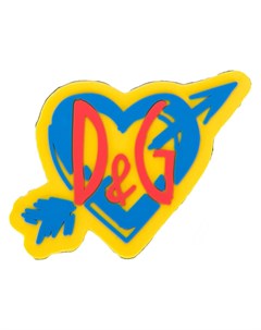 Нашивка Sorrento в форме сердца с логотипом Dolce&gabbana