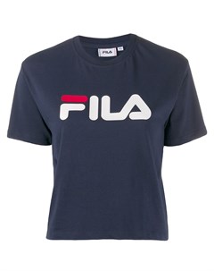 Футболка с контрастным логотипом Fila