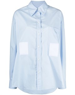 Рубашка на пуговицах с пышными рукавами Mm6 maison margiela