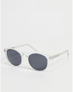 Круглые солнцезащитные очки в стиле унисекс с прозрачной оправой Marvin A.kjaerbede