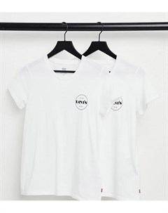 Комплект из 2 белых футболок Perfect Levi's®