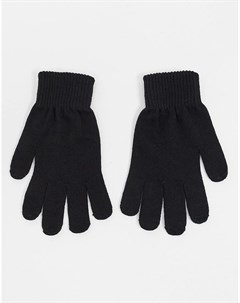 Черные перчатки Asos design
