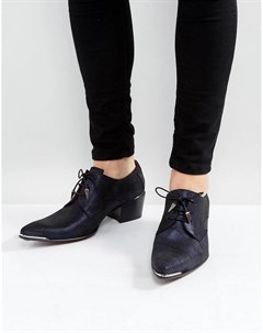 Темно синие туфли со шнуровкой Sylvian Jeffery west