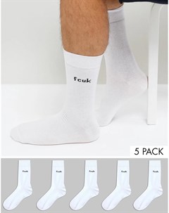 Комплект из 5 пар носков French connection