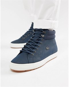Темно синие ботинки чукка Straightset C 318 1 Lacoste