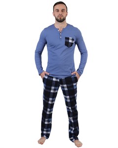 Муж пижама Горец Индиго р 48 Оптима трикотаж