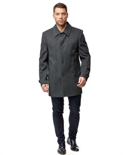 Мужское пальто из текстиля с воротником Мосмеха