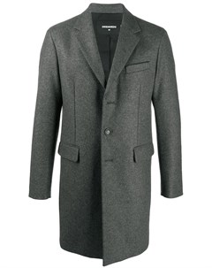 Однобортное пальто на пуговицах Dsquared2