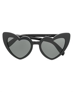 Солнцезащитные очки с оправой в форме сердца Saint laurent eyewear