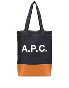 Джинсовая сумка на плечо с логотипом A.p.c.