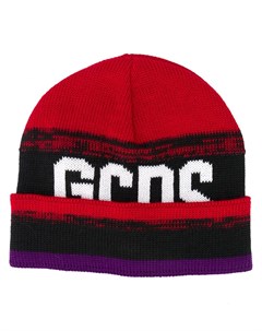 Вязаная шапка бини с логотипом Gcds