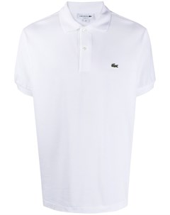 Рубашка поло с вышитым логотипом Lacoste