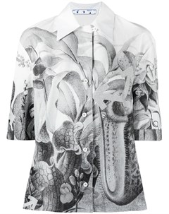 Рубашка с цветочным принтом Off-white
