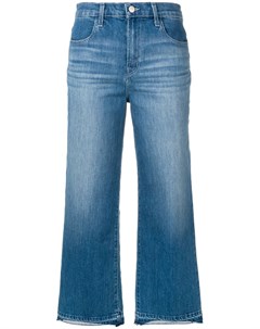 Укороченные джинсы с необработанными краями J brand