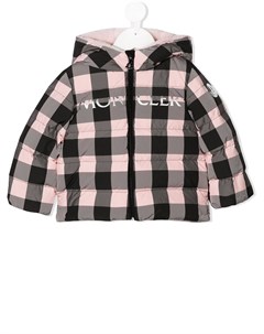 Пуховик с логотипом Moncler enfant