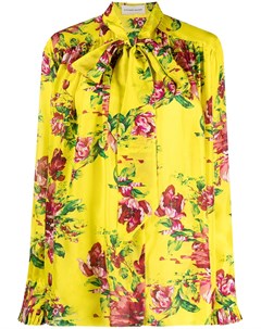 Блузка с цветочным принтом Alexandre vauthier