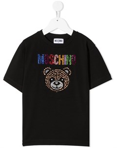 Футболка с заклепками Moschino kids