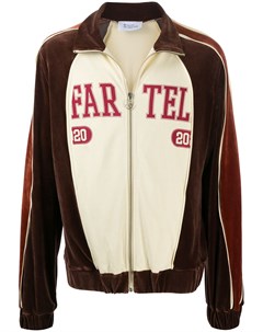 Куртка в стиле колор блок с логотипом Telfar