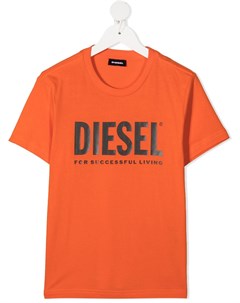 Футболка с логотипом Diesel kids