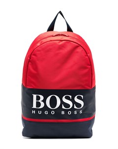 Рюкзак в стиле колор блок с логотипом Boss kidswear
