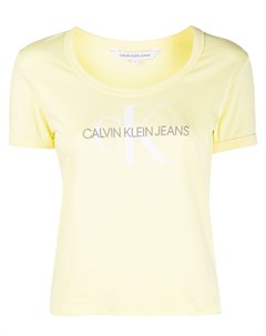 Футболка с короткими рукавами и логотипом Calvin klein jeans