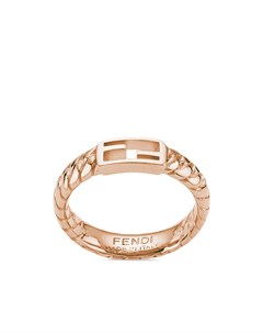 Кольцо Baguette с логотипом FF Fendi